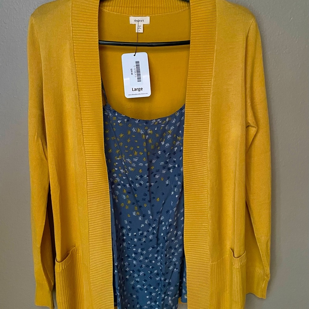 Sweater and tank set from Betsy Boo Boutique